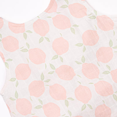 Pink Lemonade Muslin Diaper Set, Pink