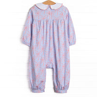 Bluebell Bows Romper, Blue