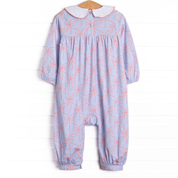 Bluebell Bows Romper, Blue