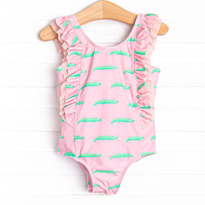 St. Augustine Alligators One Piece, Pink