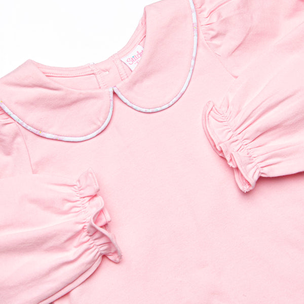 Blushing Roses Skirt Set, Pink