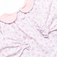 Blushing Roses Diaper Set, Pink