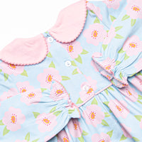 Blue Skies and Blooms Bloomer Set, Blue