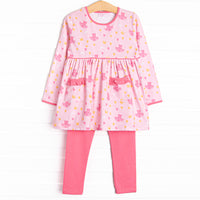 Dancing Queen Legging Set, Pink