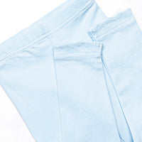Blooms and Bows Applique Legging Set, Blue