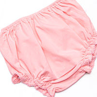 Blue Skies and Blooms Smocked Diaper Set, Pink