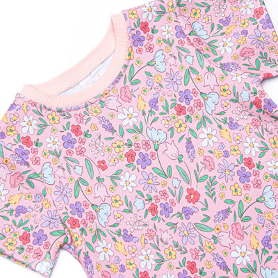 Lily Lane Sweatshirt Dress, Pink