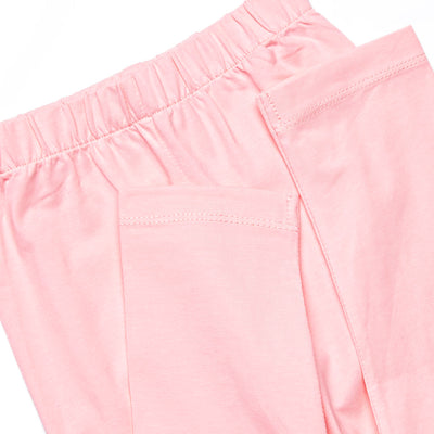 Magical Check In Applique Legging Set, Pink Check