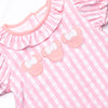 Magical Check In Applique Legging Set, Pink Check