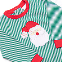 Checking It Twice Applique Bubble, Red and Green