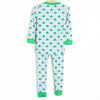 Sleepy Shamrocks Bamboo Pajama Set, Green