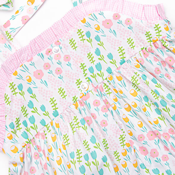 Another Sunny Day Smocked Dress, Pink