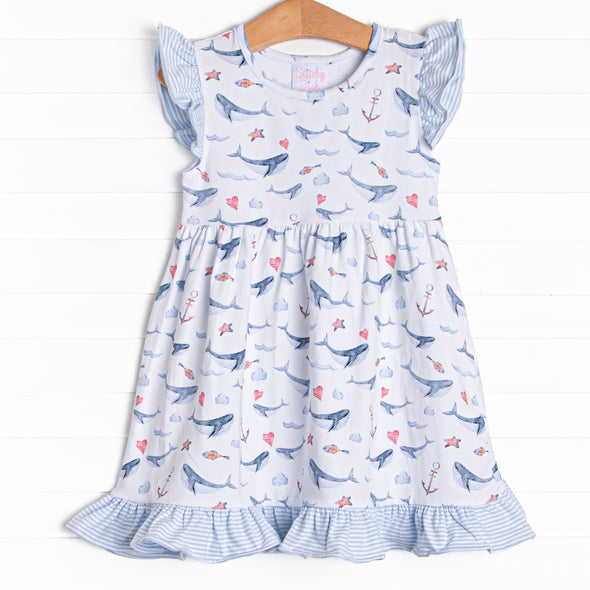 Ocean Blue Dress, Blue