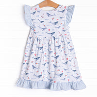 Ocean Blue Dress, Blue