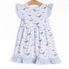 Ocean Blue Dress, Blue