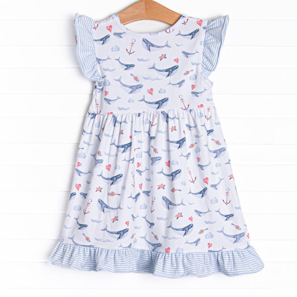 Ocean Blue Dress, Blue