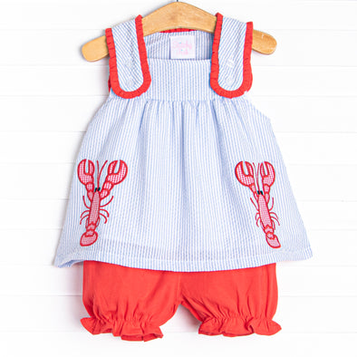 Crustacean Cutie Bloomer Set, Blue