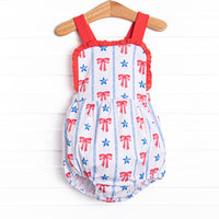 Freedom Festival Sunsuit, Red