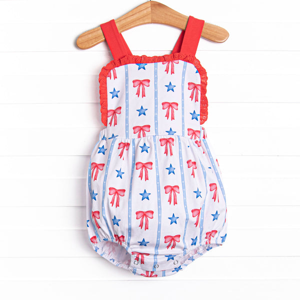 Freedom Festival Sunsuit, Red