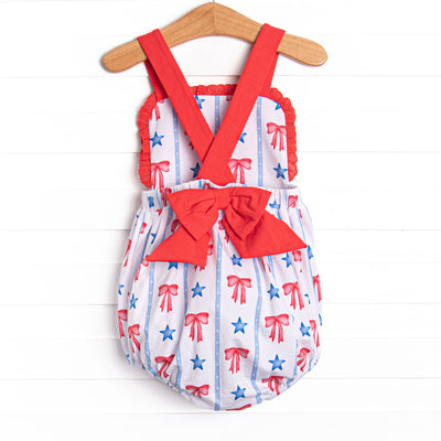Freedom Festival Sunsuit, Red