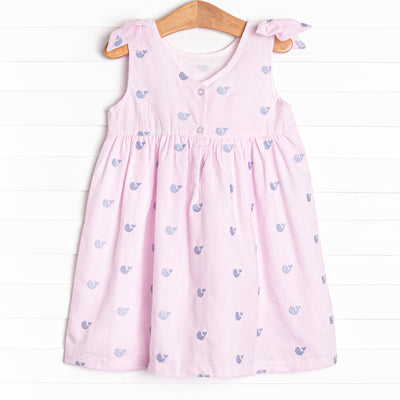 High Tide Embroidered Dress, Pink