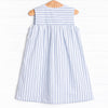 Pier Pinstripes Dress, Blue