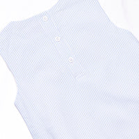 Patriotic Posies Applique Skirted Bubble, Blue