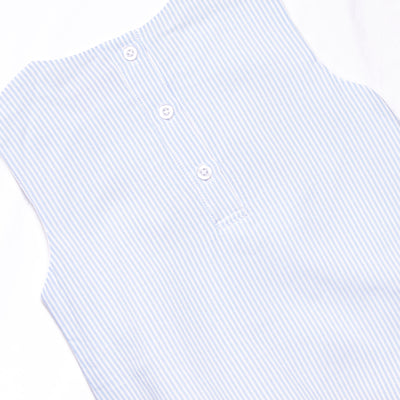 Patriotic Posies Applique Skirted Bubble, Blue