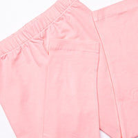 Trail Ride Trio Smocked Legging Set, Pink