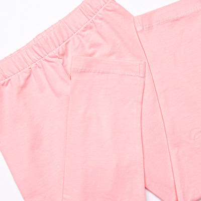 Trail Ride Trio Smocked Legging Set, Pink