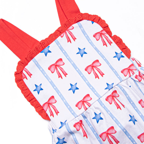Freedom Festival Sunsuit, Red