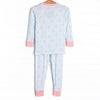 Cherry Fun Bamboo Pajama Set, Blue