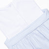 White Cap Waves Embroidered Boy Bubble, Blue