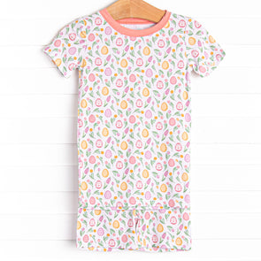 Sunday Sunshine Bamboo Pajama Short Set, Pink