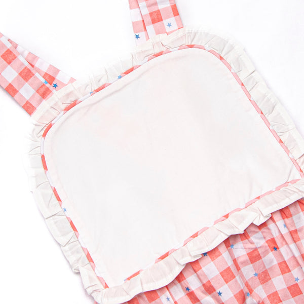 Patriotic Picnic Sunsuit, Red