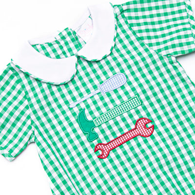 Hammer Time Applique Bubble, Green