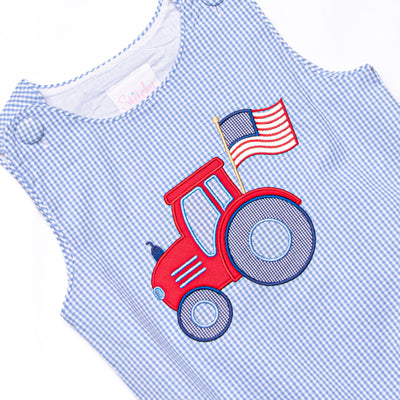 Farming Freedom Applique Bubble, Blue