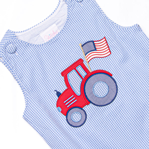 Farming Freedom Applique Bubble, Blue