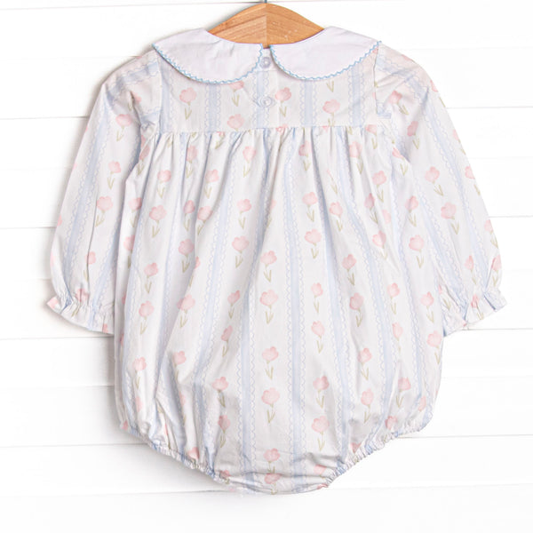 Sweet Pea Stripes Bubble, Blue