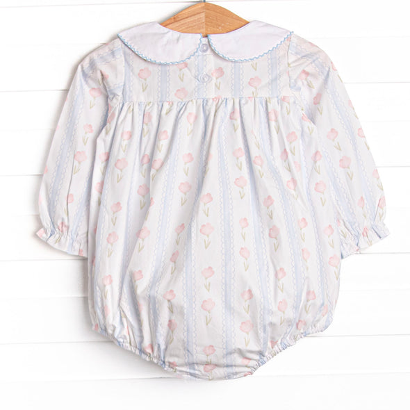 Sweet Pea Stripes Bubble, Blue