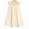 Saltwater Maidens Smocked Bishop Dress, Yellow