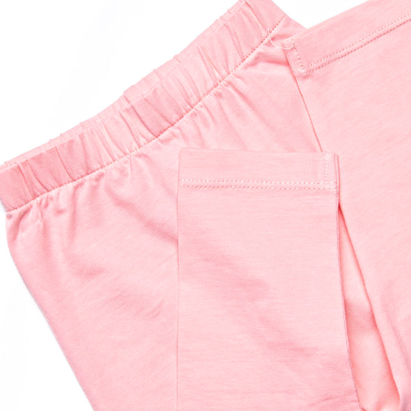 Dancing Shoes Smocked Legging Set, Blue