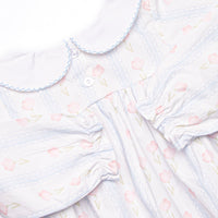 Sweet Pea Stripes Bubble, Blue