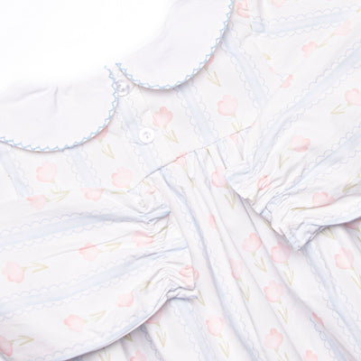Sweet Pea Stripes Bubble, Blue