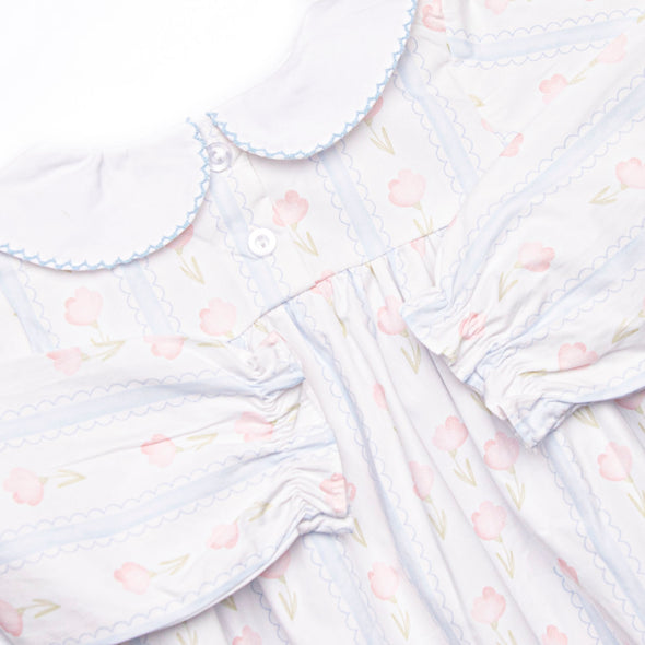 Sweet Pea Stripes Bubble, Blue