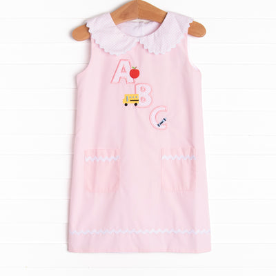 Sing With Me Applique Dress, Pink