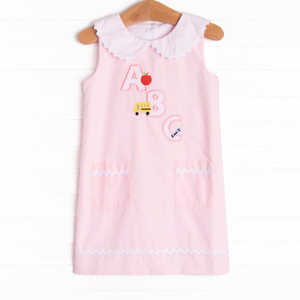 Sing With Me Applique Dress, Pink