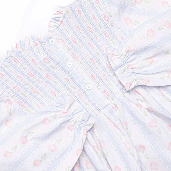 Sweet Pea Stripes Legging Set, Blue