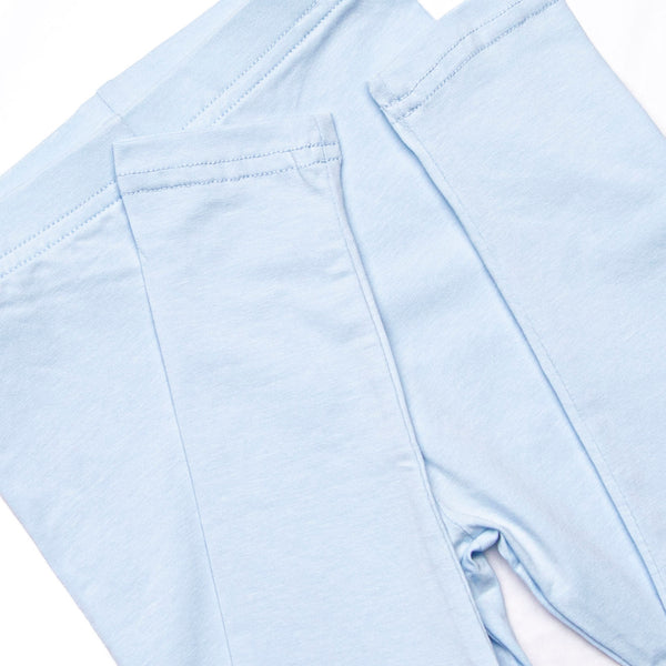 Sweet Pea Stripes Legging Set, Blue