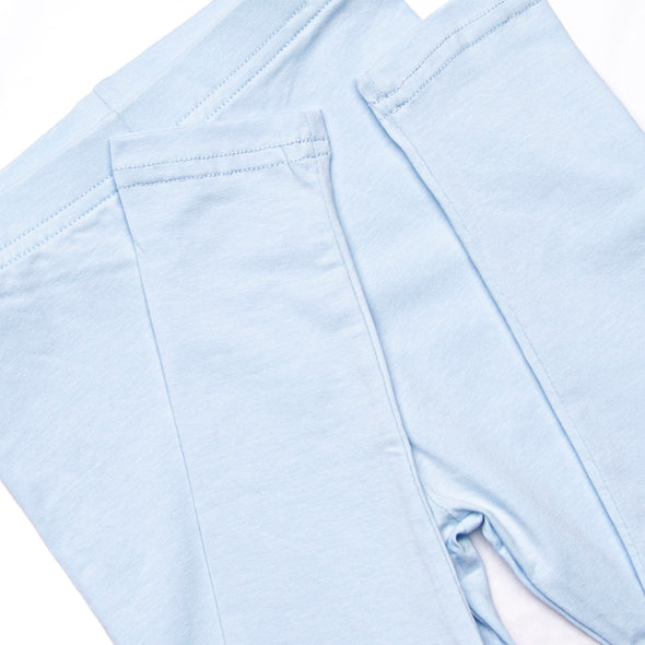 Sweet Pea Stripes Legging Set, Blue